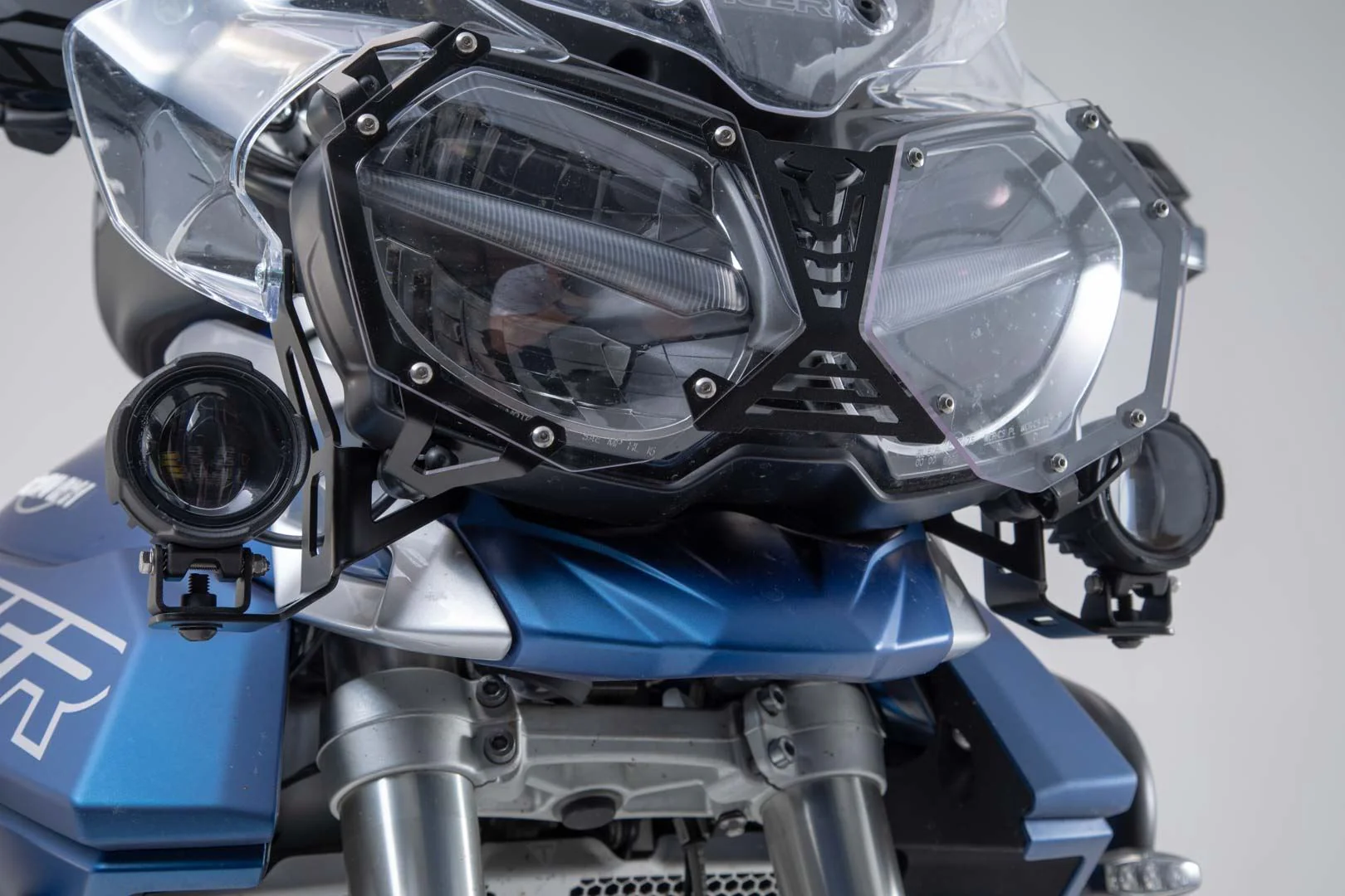 Light Mounts Triumph Tiger 800 models (10-) Black - Image 3