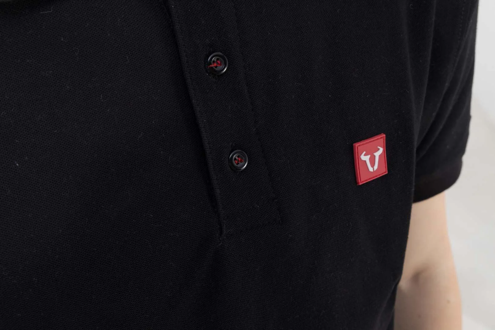 Polo shirt Core Line. Black. Men. Size L. - Image 2