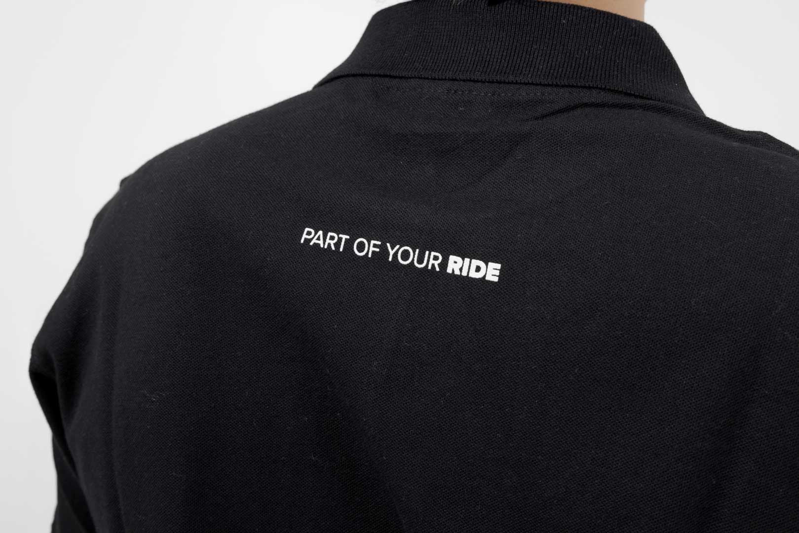 Polo shirt Core Line. Black. Men. Size XL. - Image 5