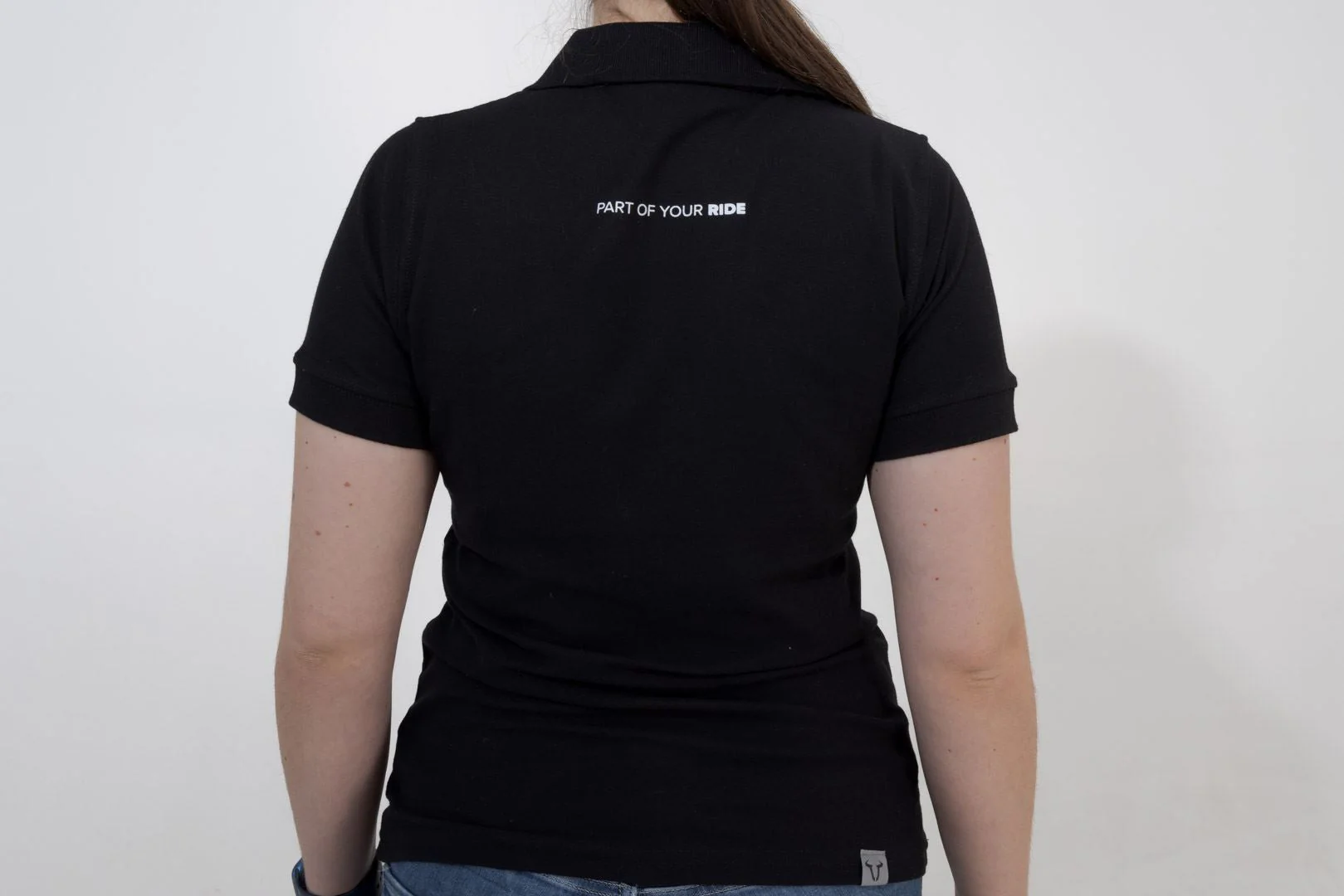 Polo shirt Core Line. Black. Women. Size M. - Image 4