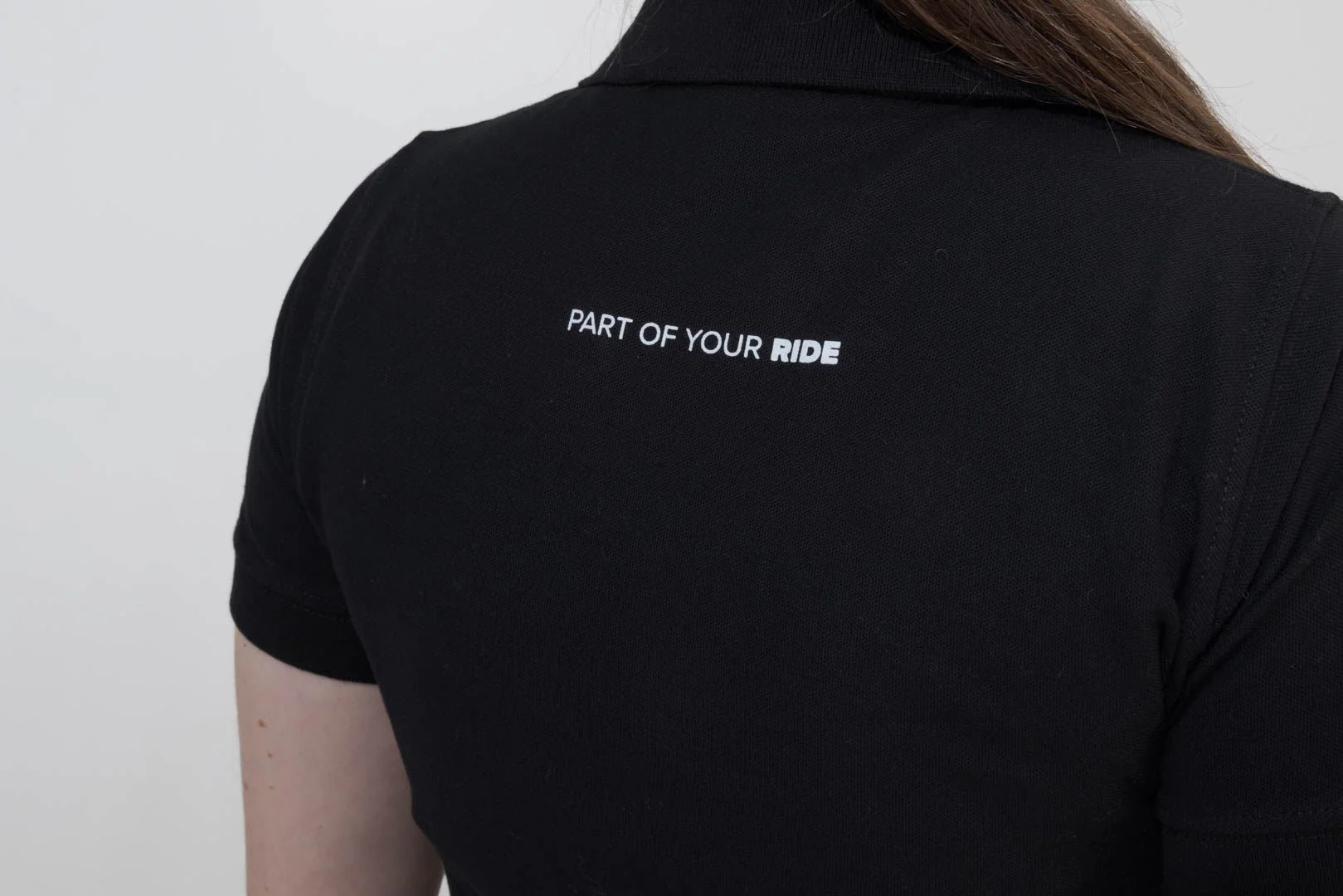 Polo shirt Core Line. Black. Women. Size M. - Image 5