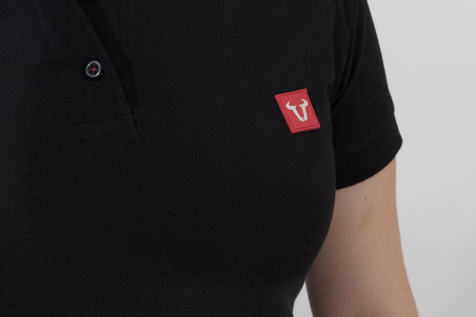 Polo shirt Core Line. Black. Women. Size S. - Image 2