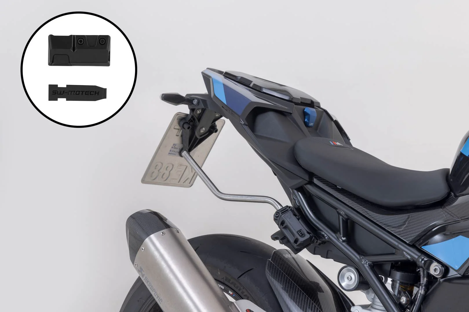 PRO BLAZE H saddlebag set Black. BMW S1000RR (19-22)/R (21-)M1000R (22-). - Image 4