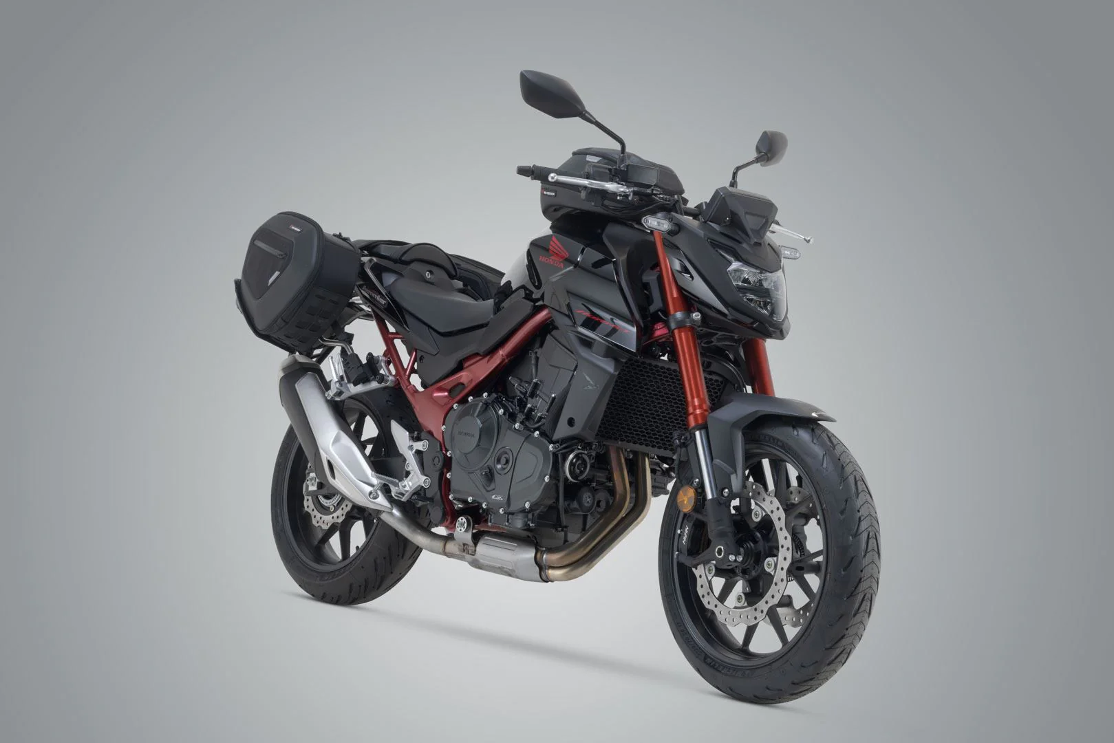 PRO BLAZE H saddlebag set Black. Honda CB750 Hornet (22-). - Image 2