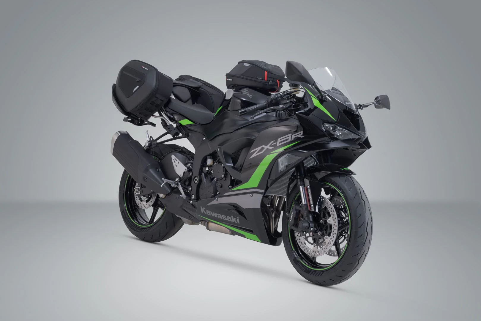 PRO BLAZE H saddlebag set Black. Kawasaki ZX-6R (23-). - Image 2
