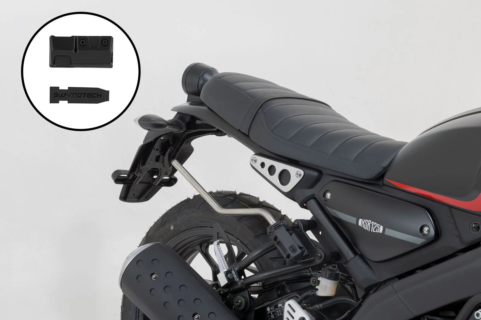 PRO BLAZE H saddlebag set Black. Yamaha XSR 125 (21-). - Image 4