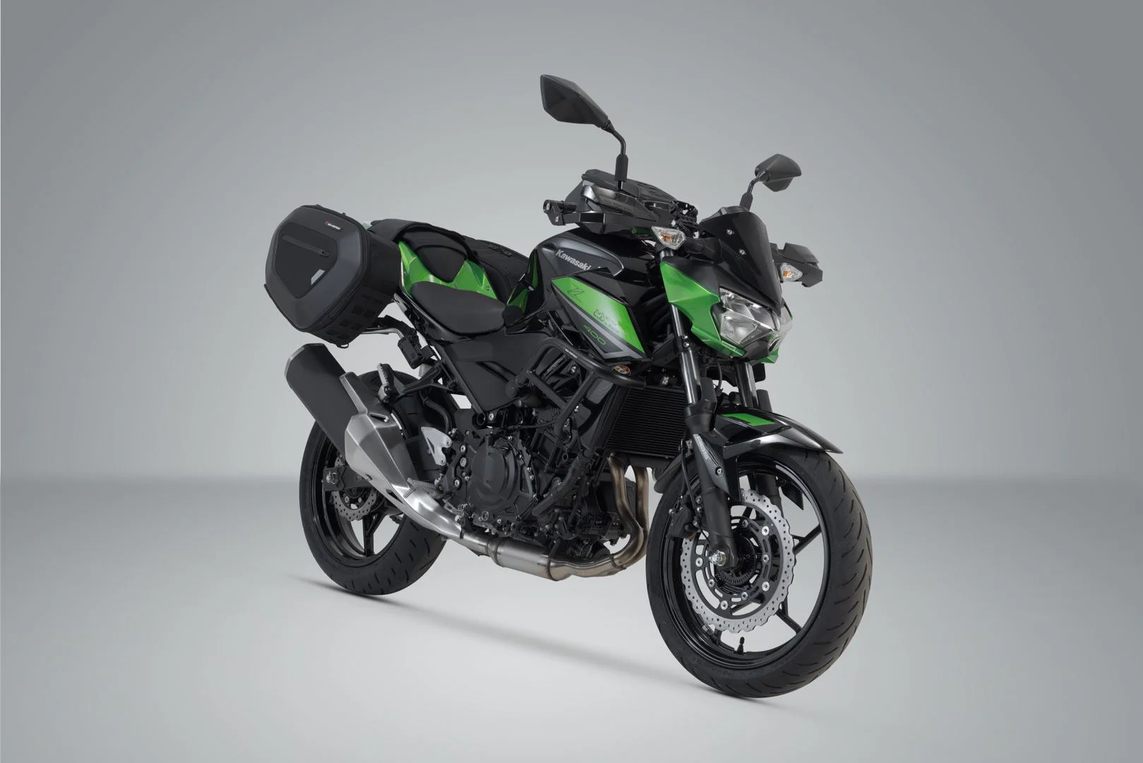PRO BLAZE H Saddlebag Set Kawasaki Ninja/ Z 400 (18-) Black - Image 2