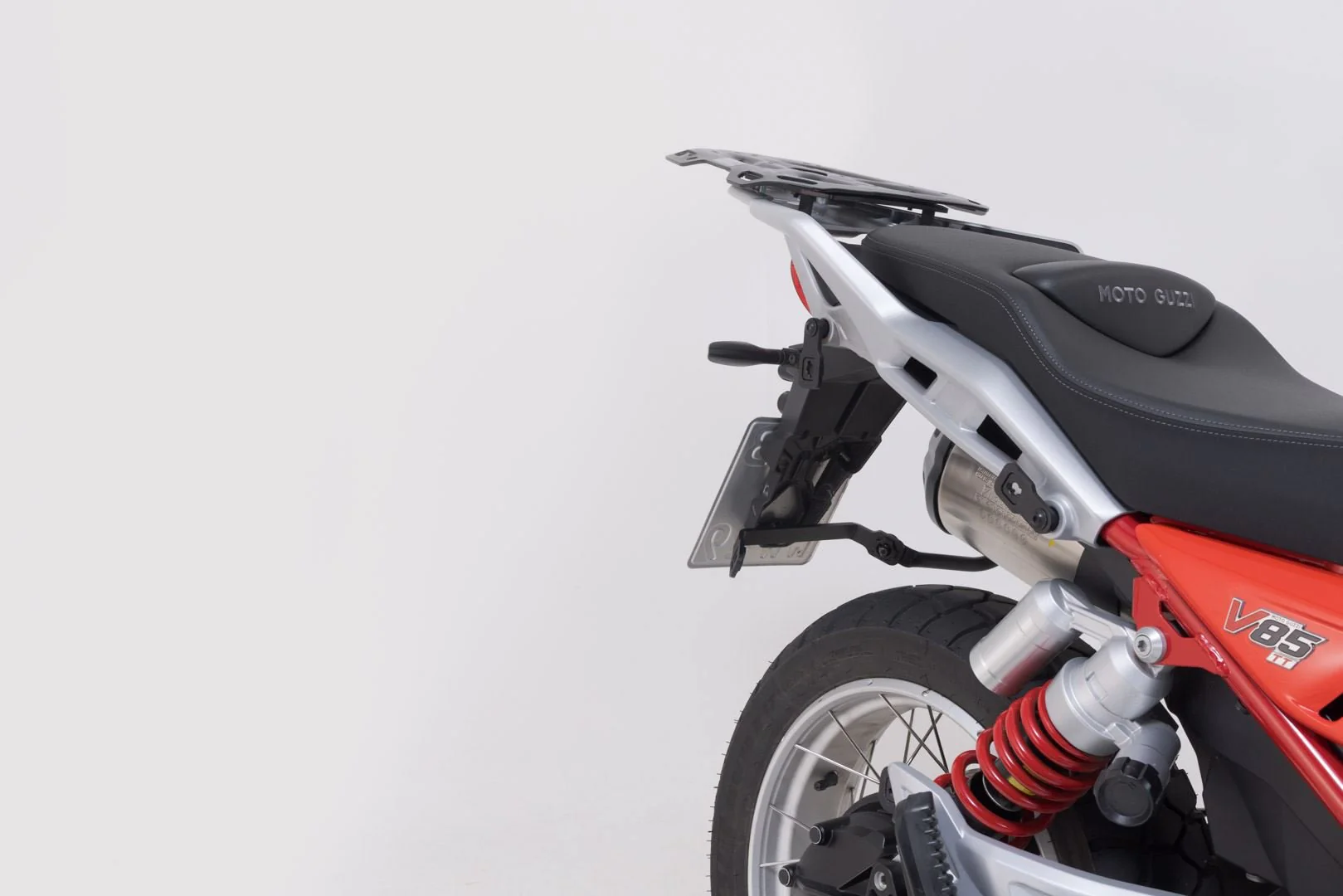 PRO side carrier Black. Moto Guzzi V85 TT / Strada (24-). - Image 5