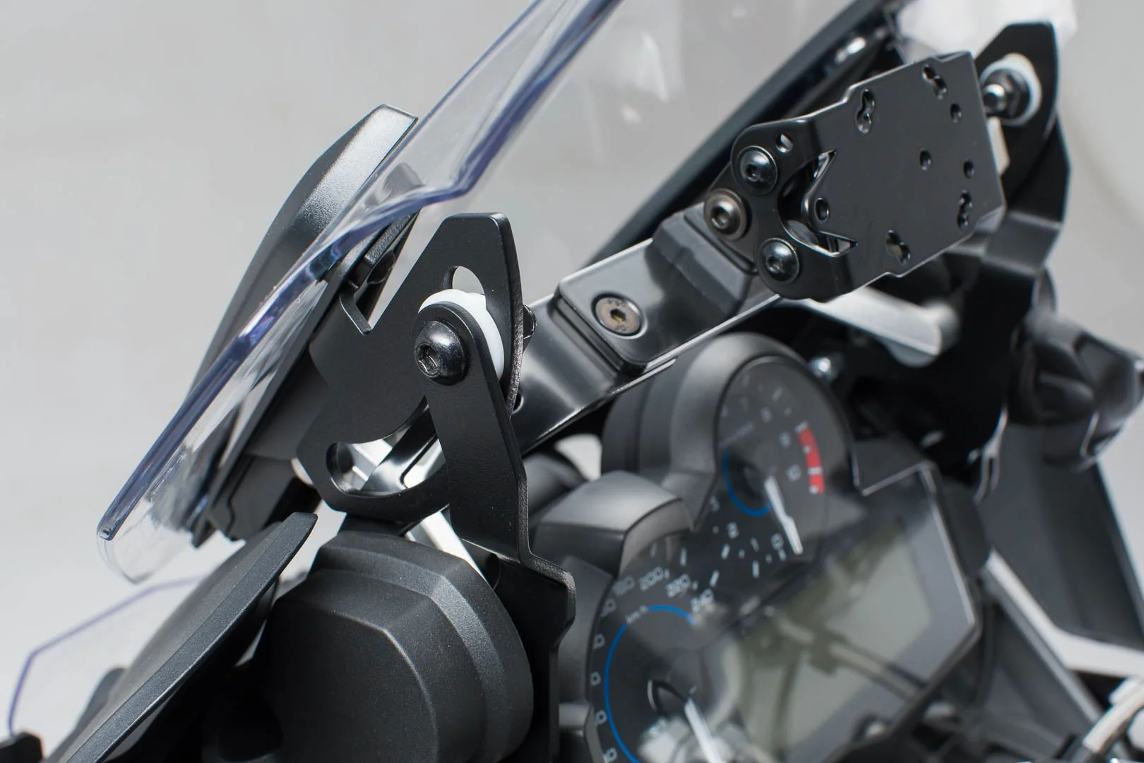 Screen reinforcement BMW R1200GS, R1250GS. Black - Image 2