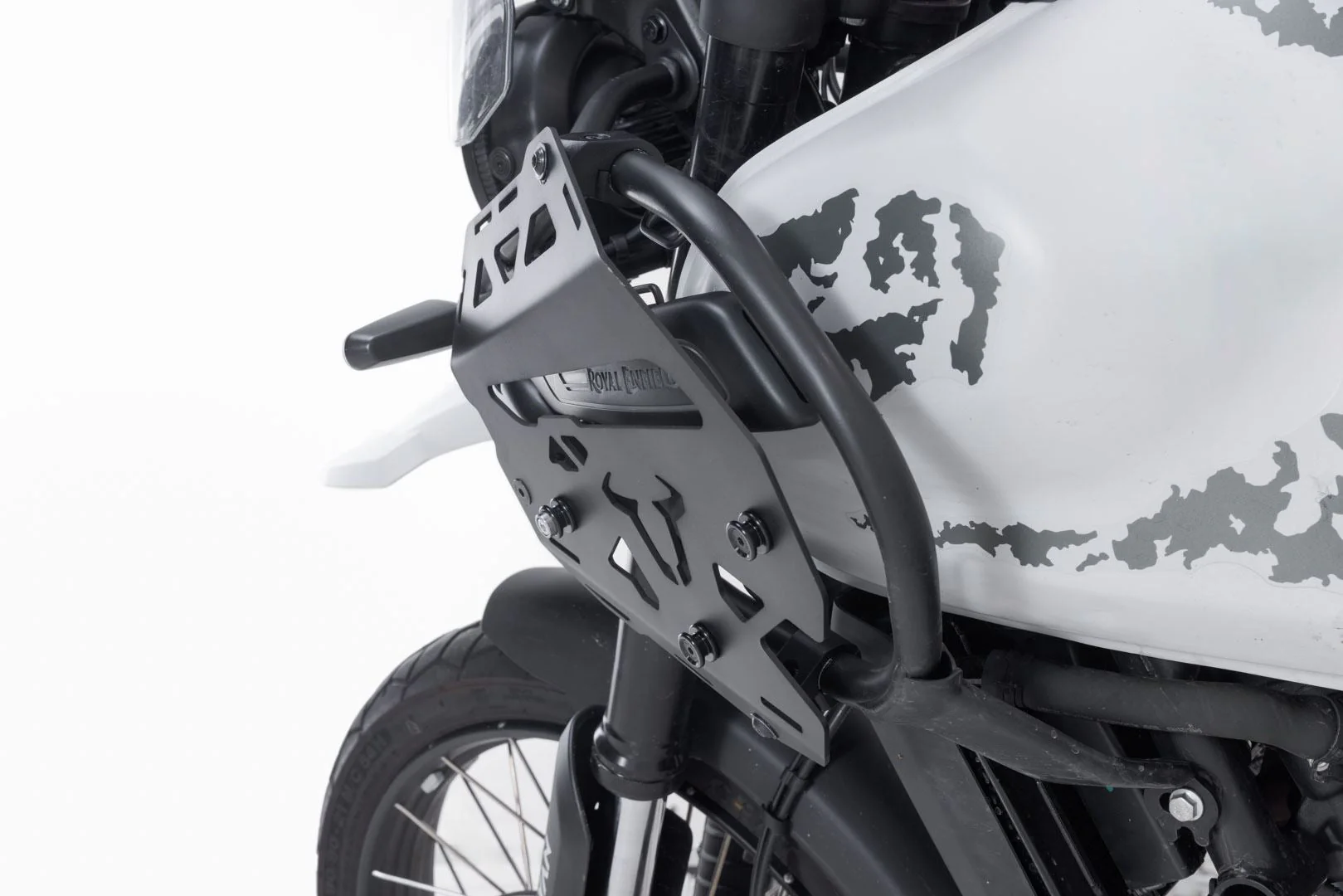 SLC side carrier left for original crash bars Royal Enfield Himalayan 450 (23-). - Image 5