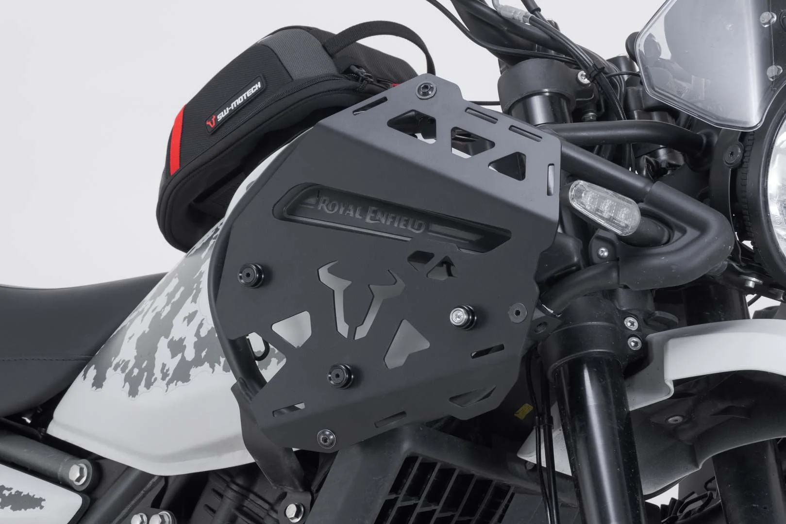 SLC side carrier right for original crash bars Royal Enfield Himalayan 450 (23-). - Image 2