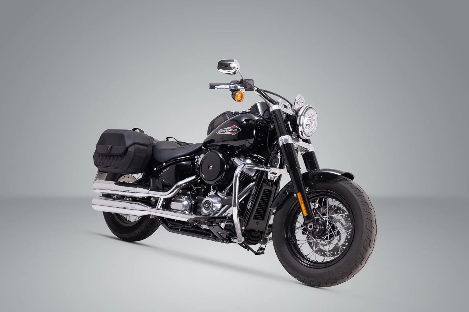 SLH Side Carrier LH1 Left Harley Davidson Street Bob/Slim/Standard - Image 2