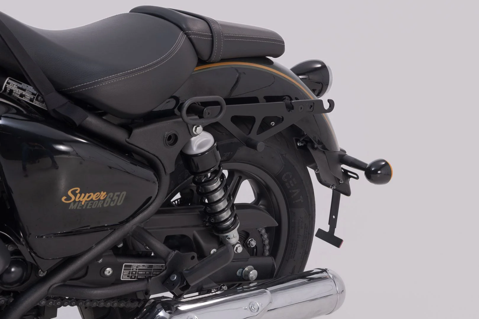SLH side carrier LH1 left Royal Enfield Super Meteor 650 (22-). - Image 3