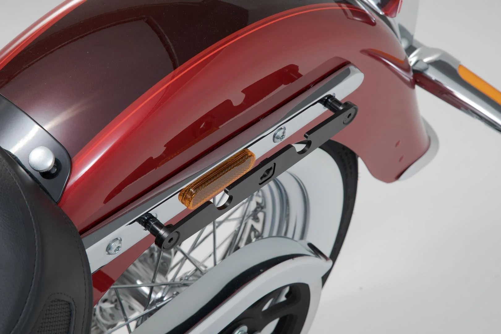 SLH side carrier LH2 left For LH2 Harley-Davidson Softail Deluxe (17-) - Image 3
