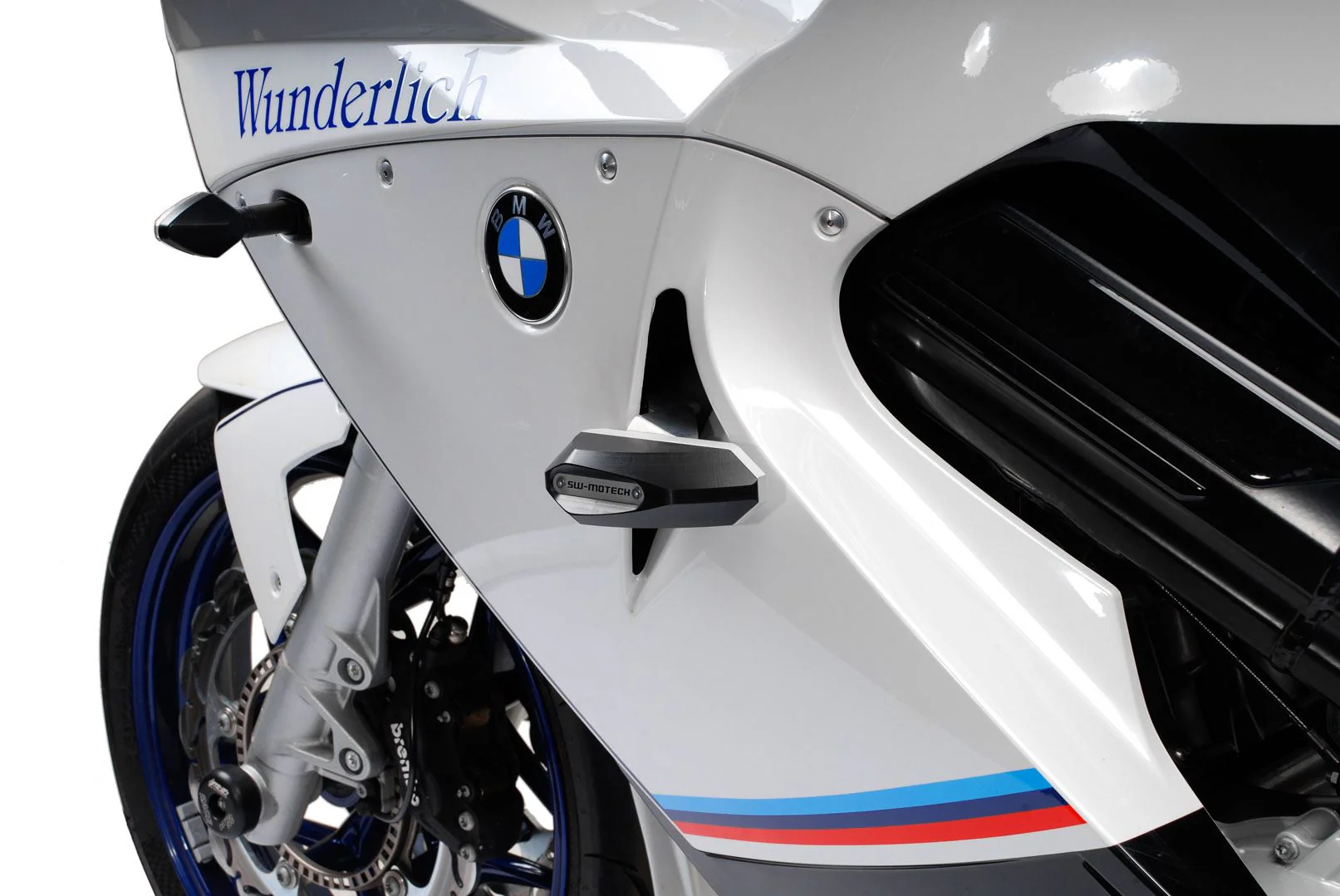 Slider set for frame Black BMW F 800 ST (06-12) - Image 5