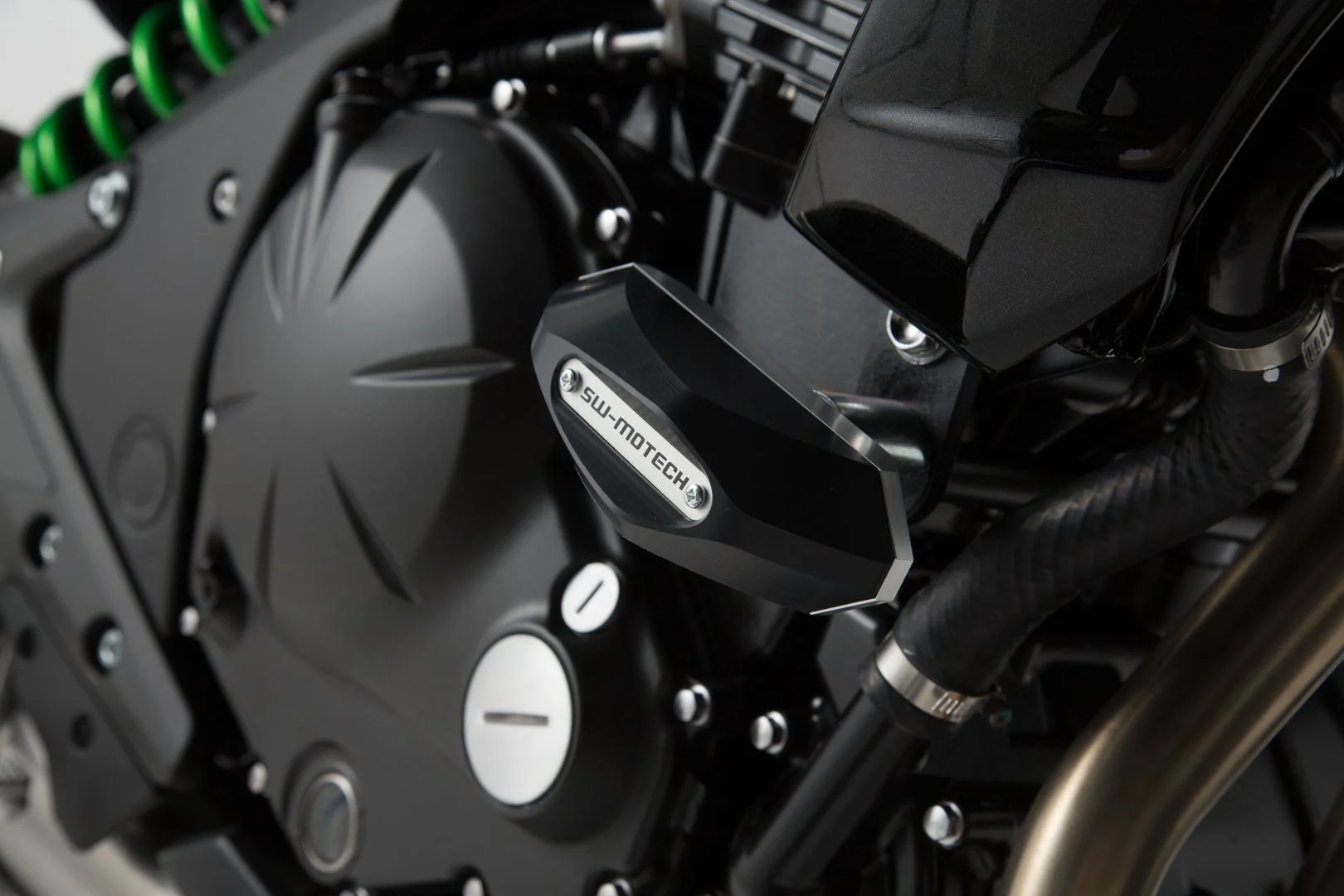 Slider set for frame Black Kawasaki ER-6n (12-16) - Image 2