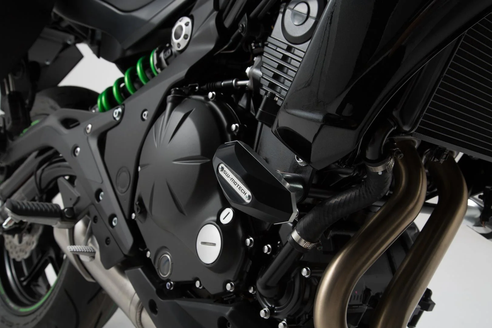 Slider set for frame Black Kawasaki ER-6n (12-16) - Image 3