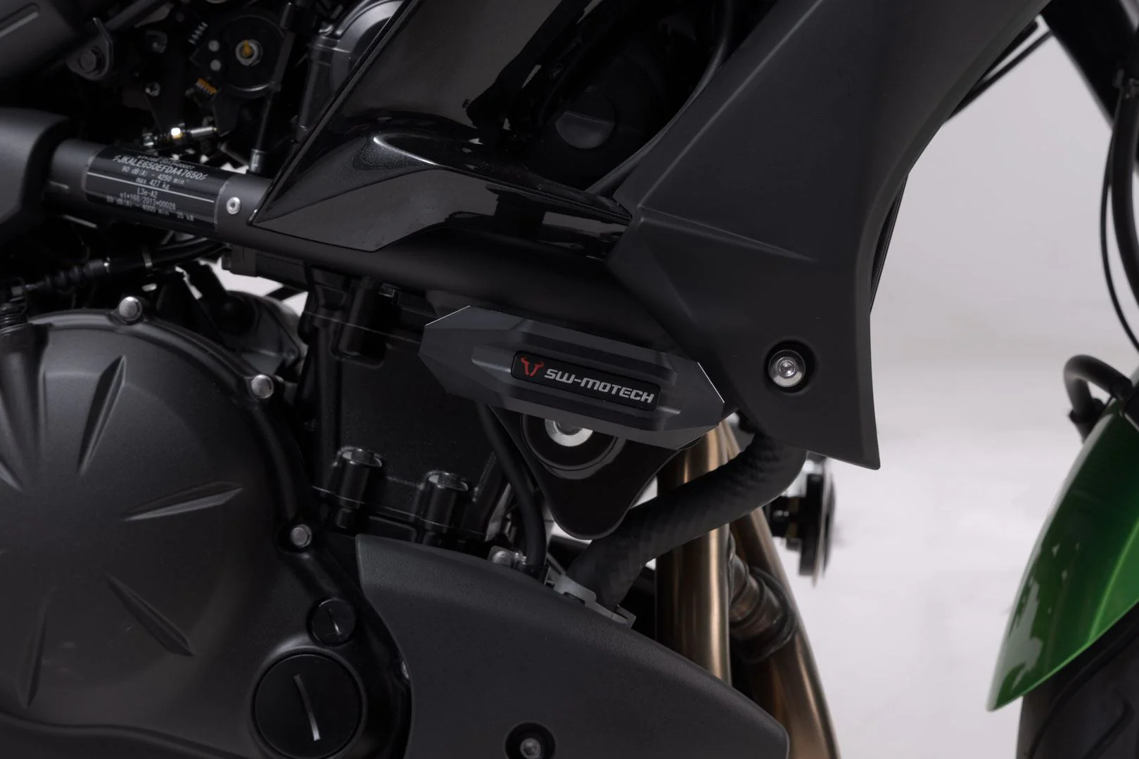 Slider set for frame Black Kawasaki Versys 650 (15-) - Image 4