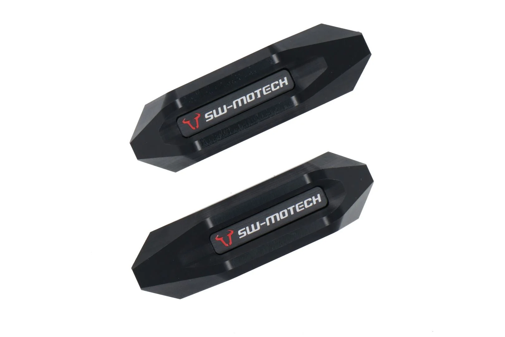 Slider set for frame Black Kawasaki Z 1000 (10-)