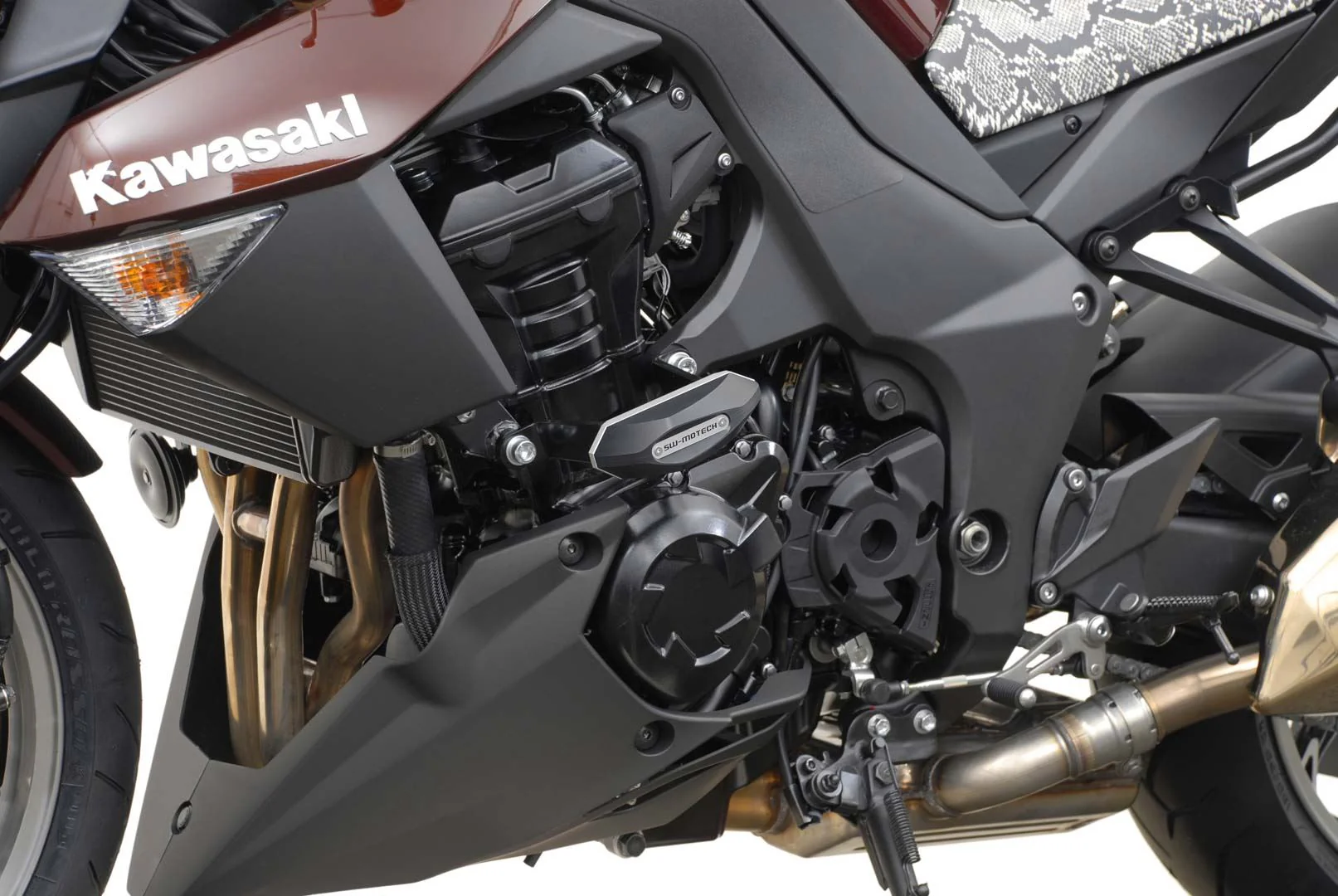 Slider set for frame Black Kawasaki Z 1000 (10-) - Image 2