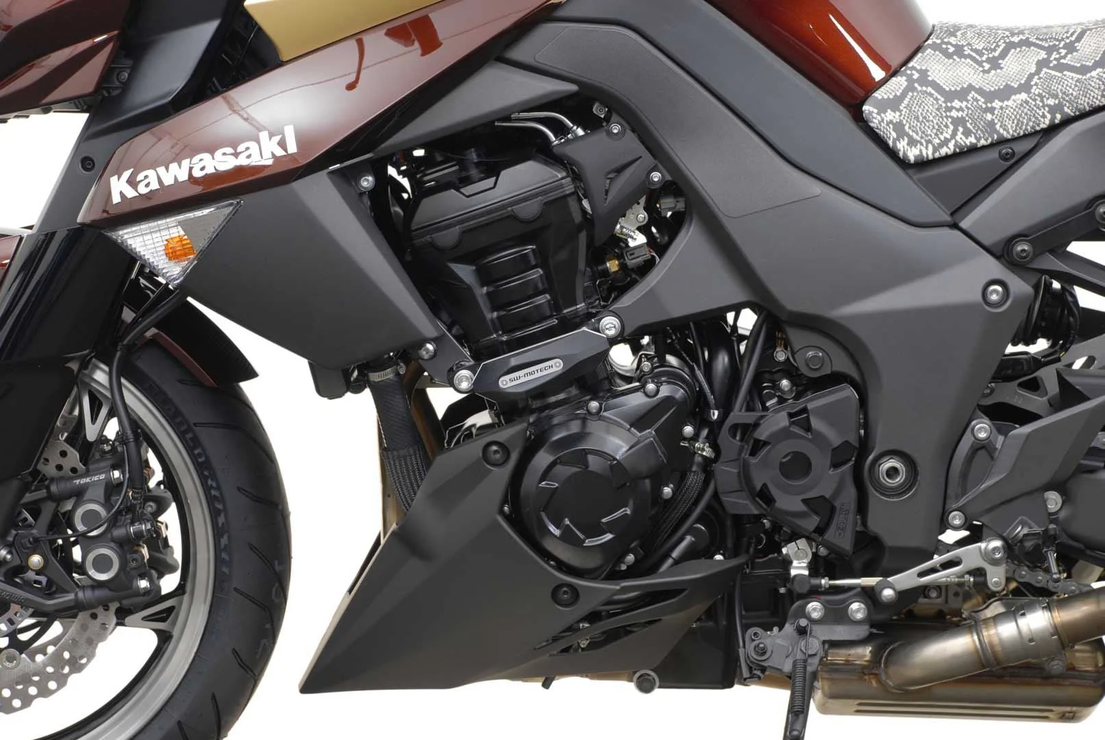 Slider set for frame Black Kawasaki Z 1000 (10-) - Image 3