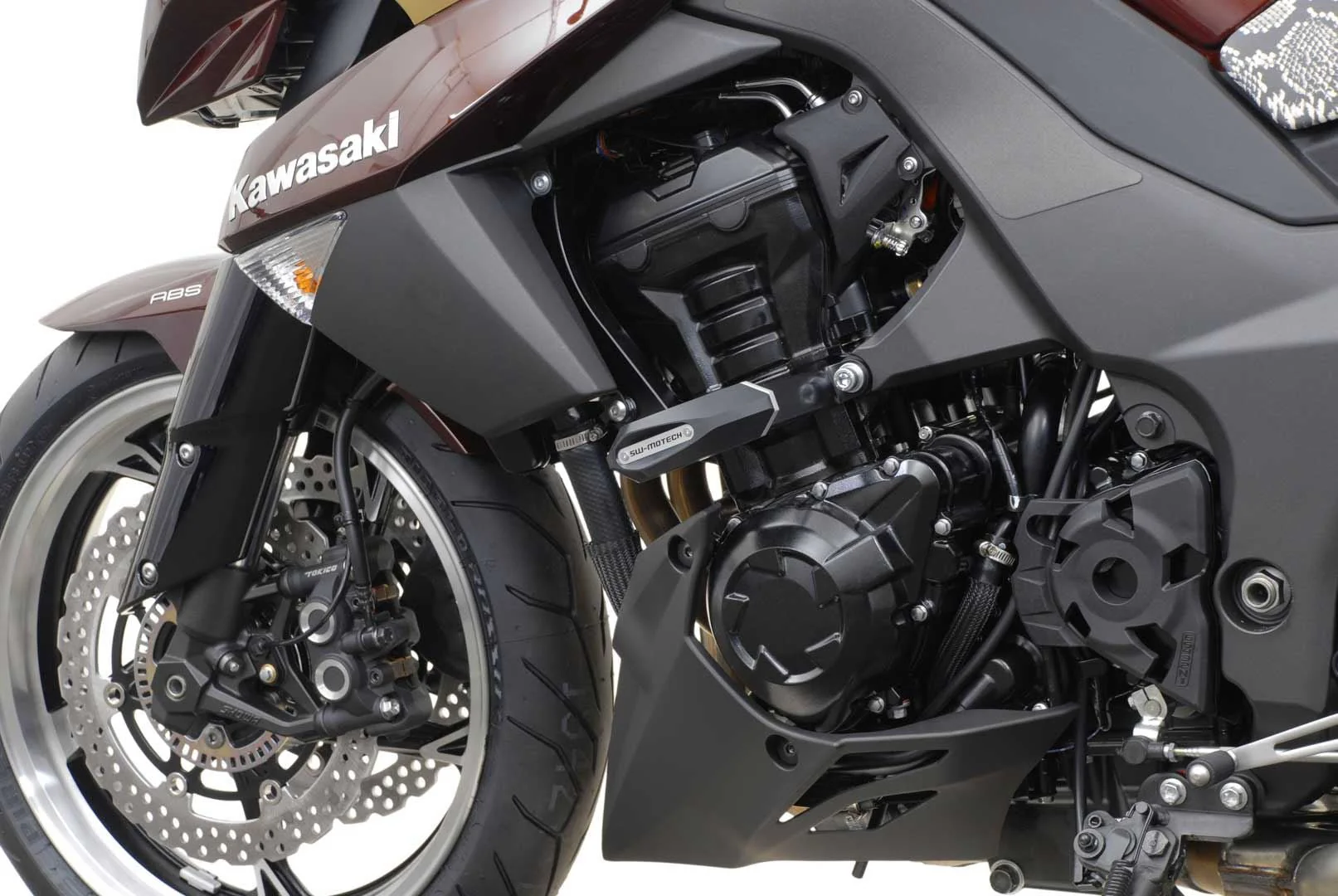 Slider set for frame Black Kawasaki Z 1000 (10-) - Image 4