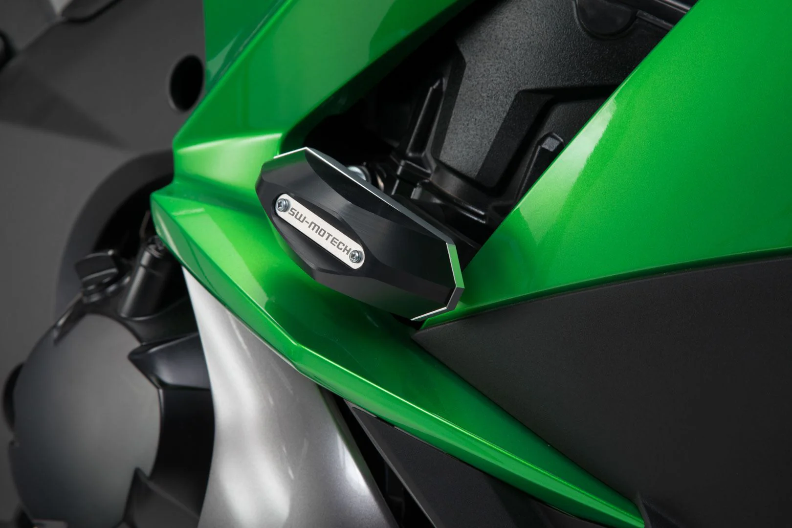 Slider set for frame Black Kawasaki Z 1000 SX (11-) - Image 2
