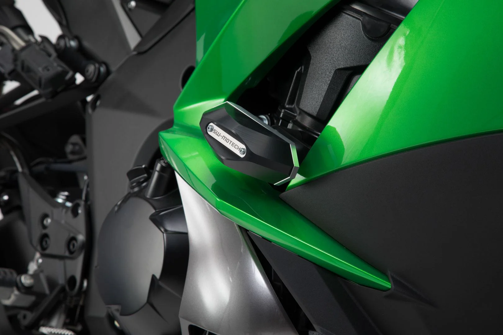 Slider set for frame Black Kawasaki Z 1000 SX (11-) - Image 4