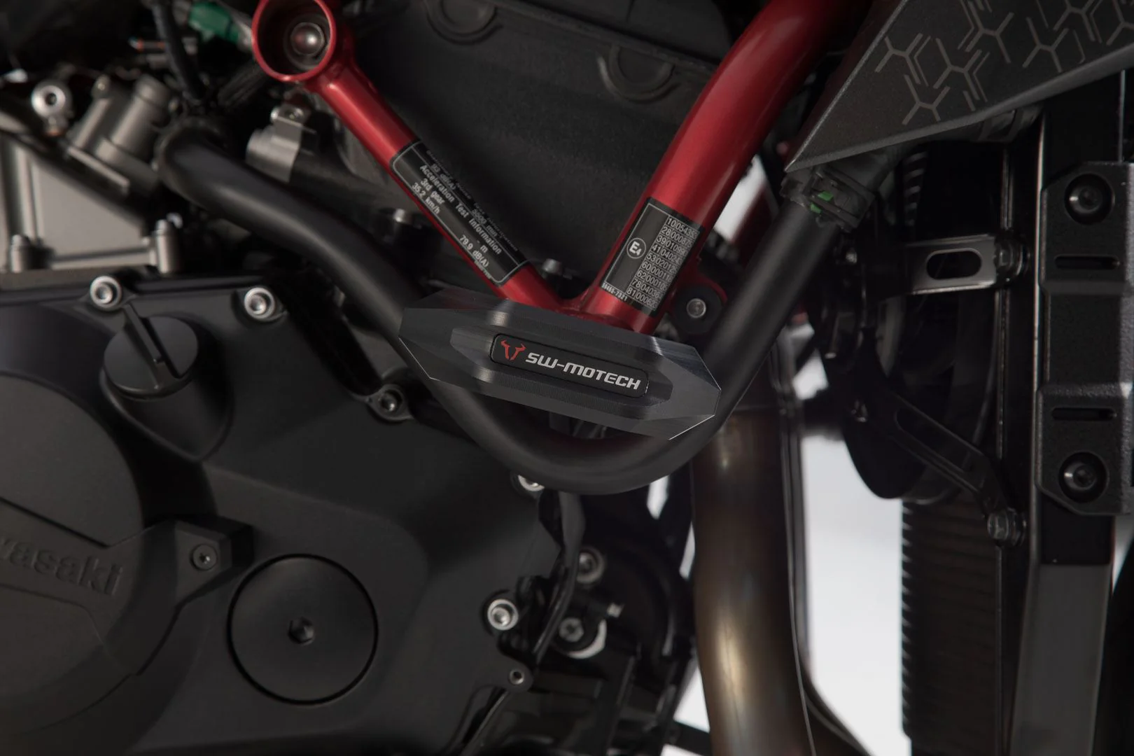 Slider set for frame Black Kawasaki Z H2 (19-) - Image 4