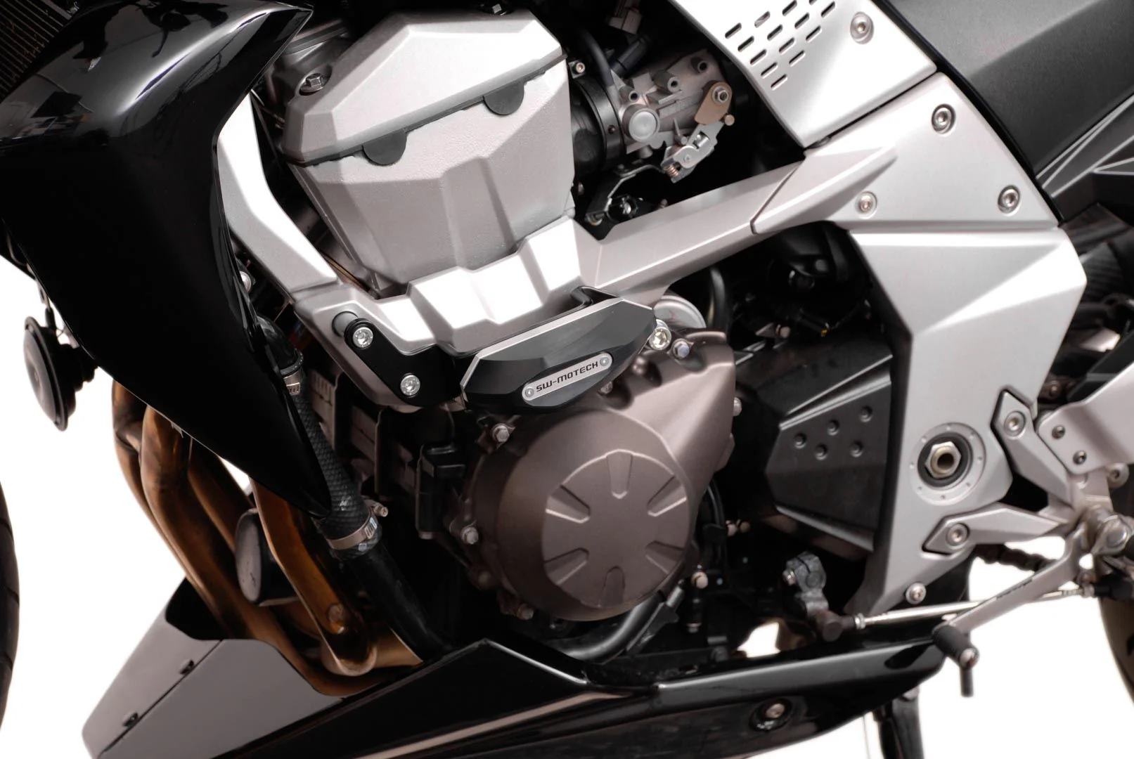 Slider set for frame Black Kawasaki Z750 (07-12) Z750R (11-12) - Image 2