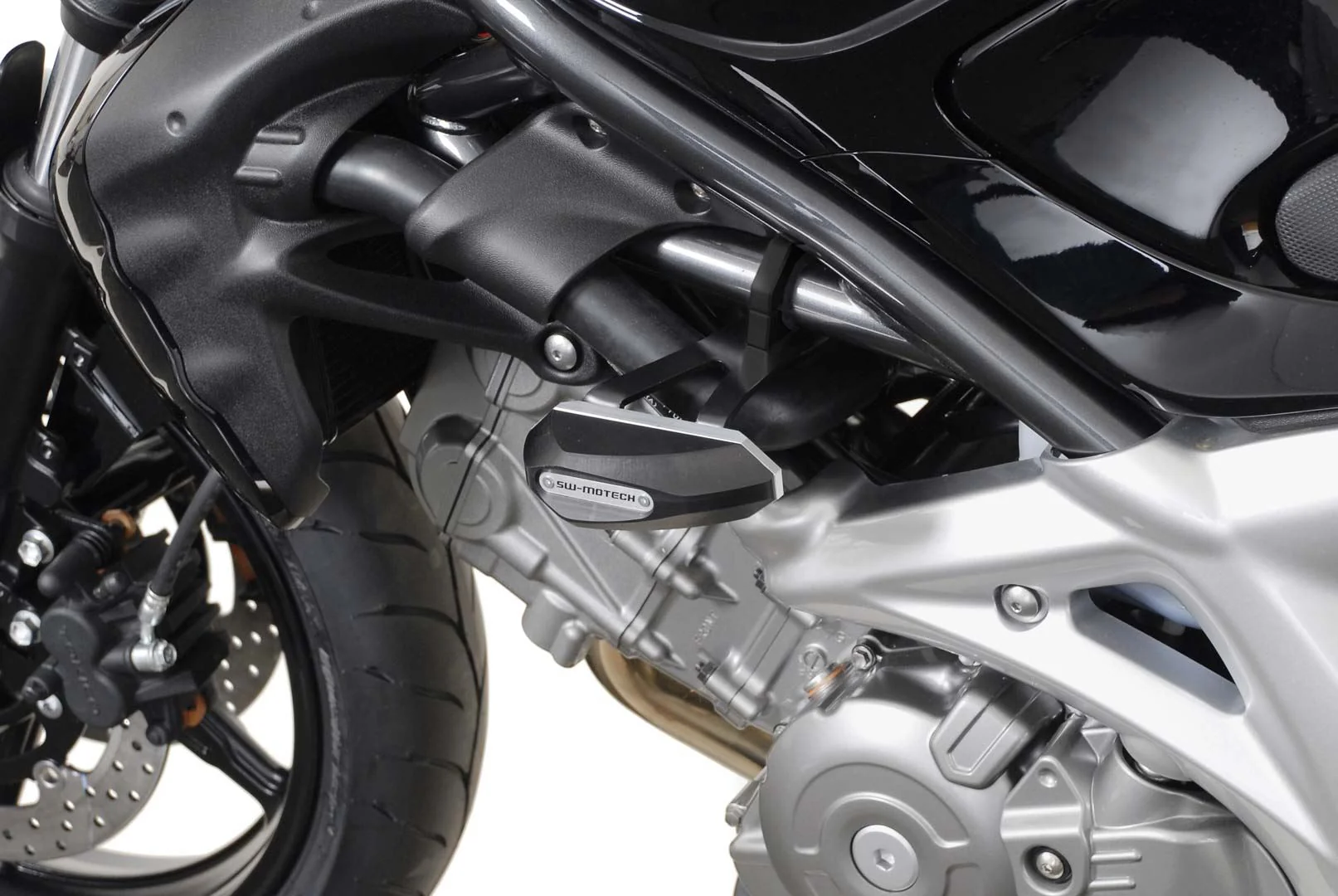Slider set for frame Black Suzuki SFV650 Gladius (09-) / SV650 ABS (15-) - Image 3
