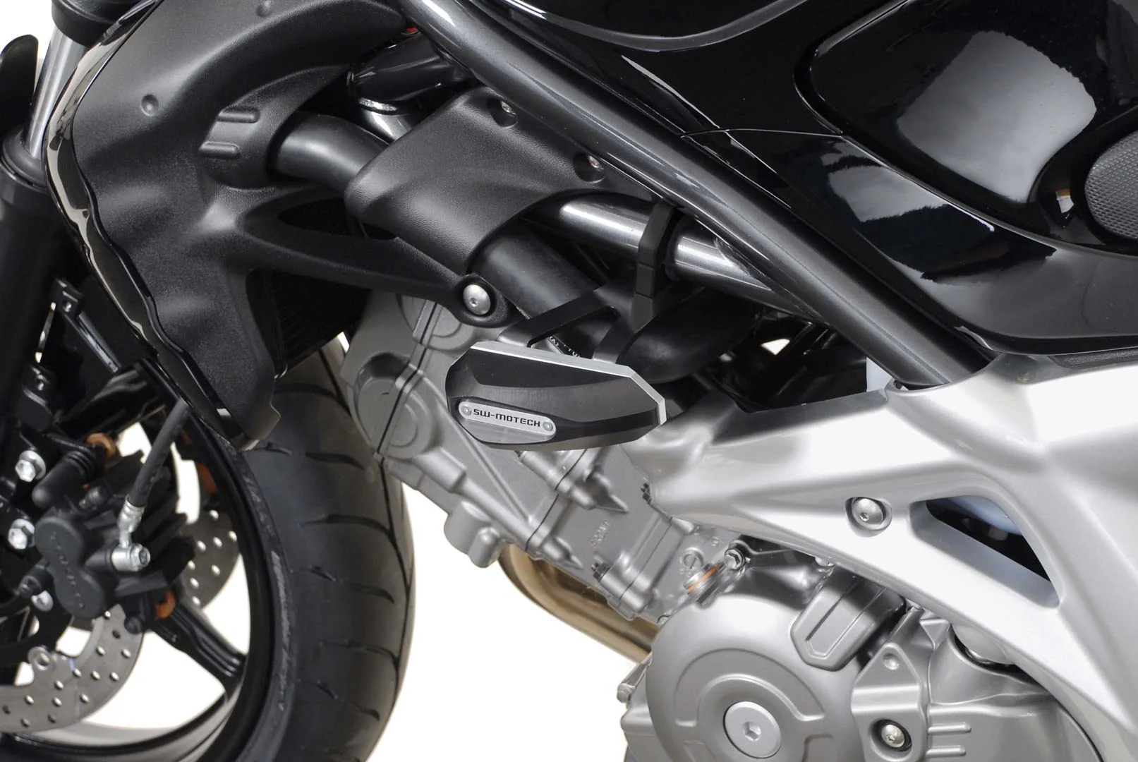 Slider set for frame Black Suzuki SFV650 Gladius (09-) / SV650 ABS (15-) - Image 3