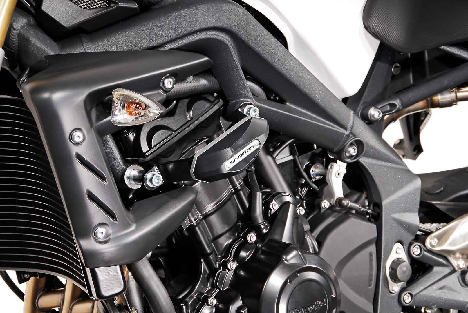 Slider Set For Frame Black Triumph Street Triple 675 (07-12) - Image 2