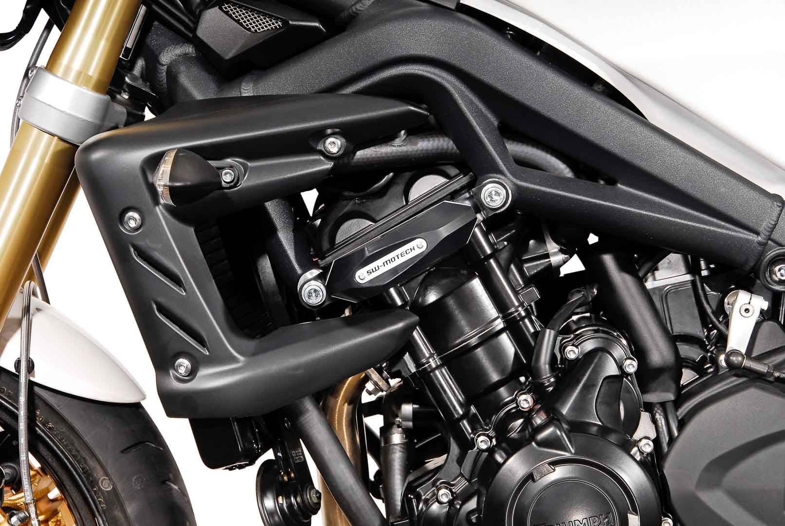 Slider Set For Frame Black Triumph Street Triple 675 (07-12) - Image 3