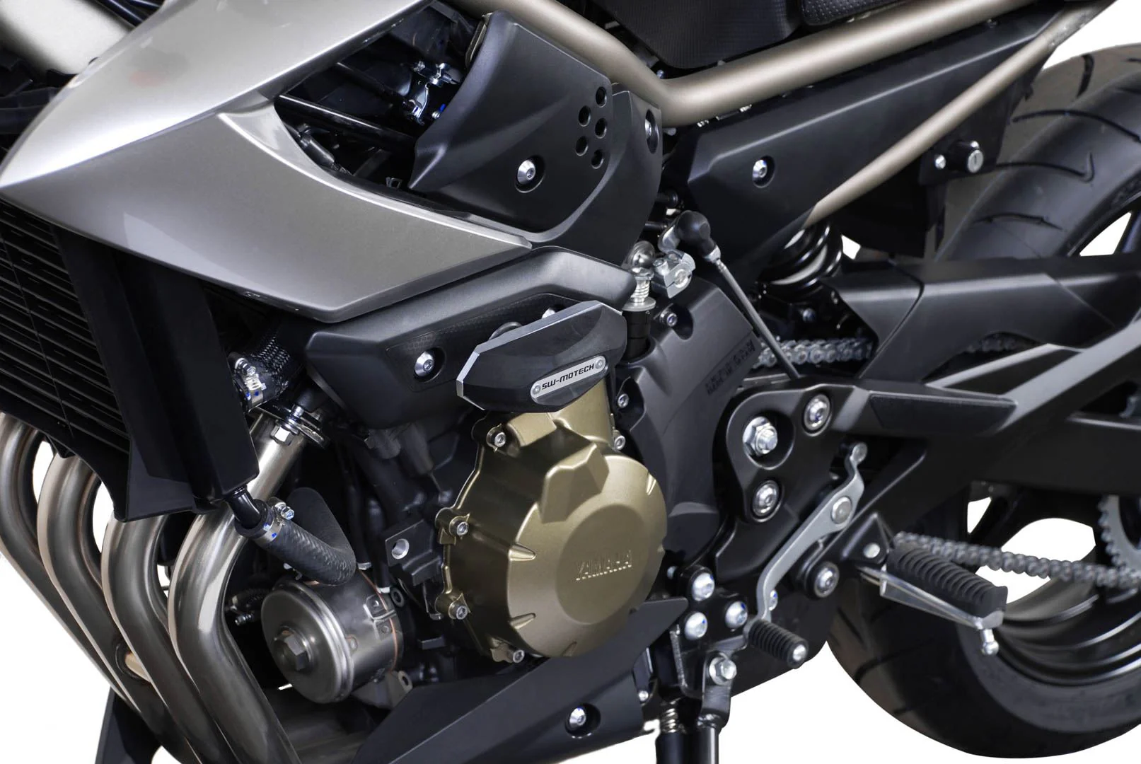 Slider set for frame Black Yamaha XJ6 (08-12) / XJ6 Diversion (08-) - Image 2