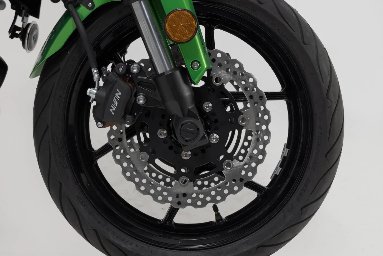 Slider set for front axle Black. Kawasaki Versys 650 (07-09) / (14-). - Image 2