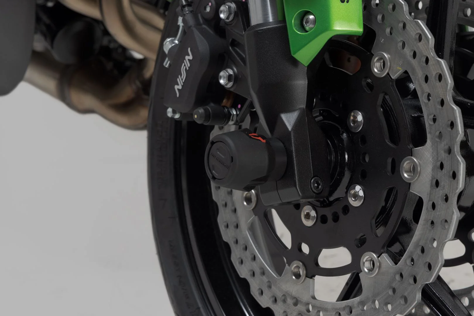 Slider set for front axle Black. Kawasaki Versys 650 (07-09) / (14-). - Image 5