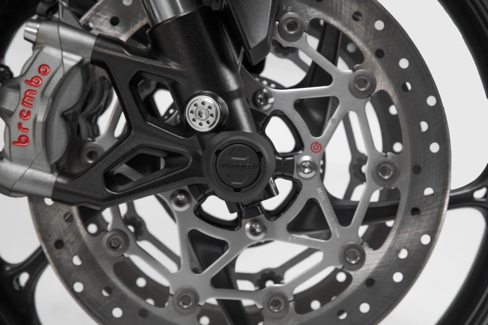 Slider Set for Front Axle Kawasaki V-Strom 1000 (14-19) / 1050 (19-), Yamaha MT-10 Black - Image 3