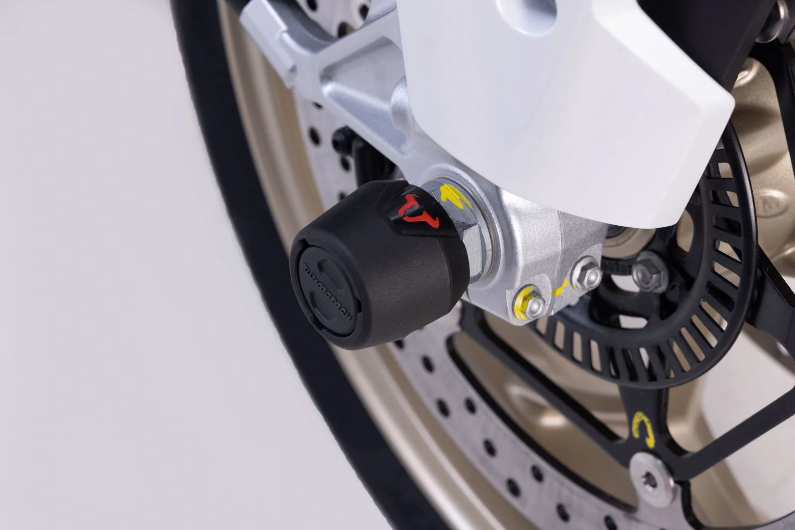 Slider set for front axle Moto Guzzi V100 Mandello/S (22-) Black - Image 4