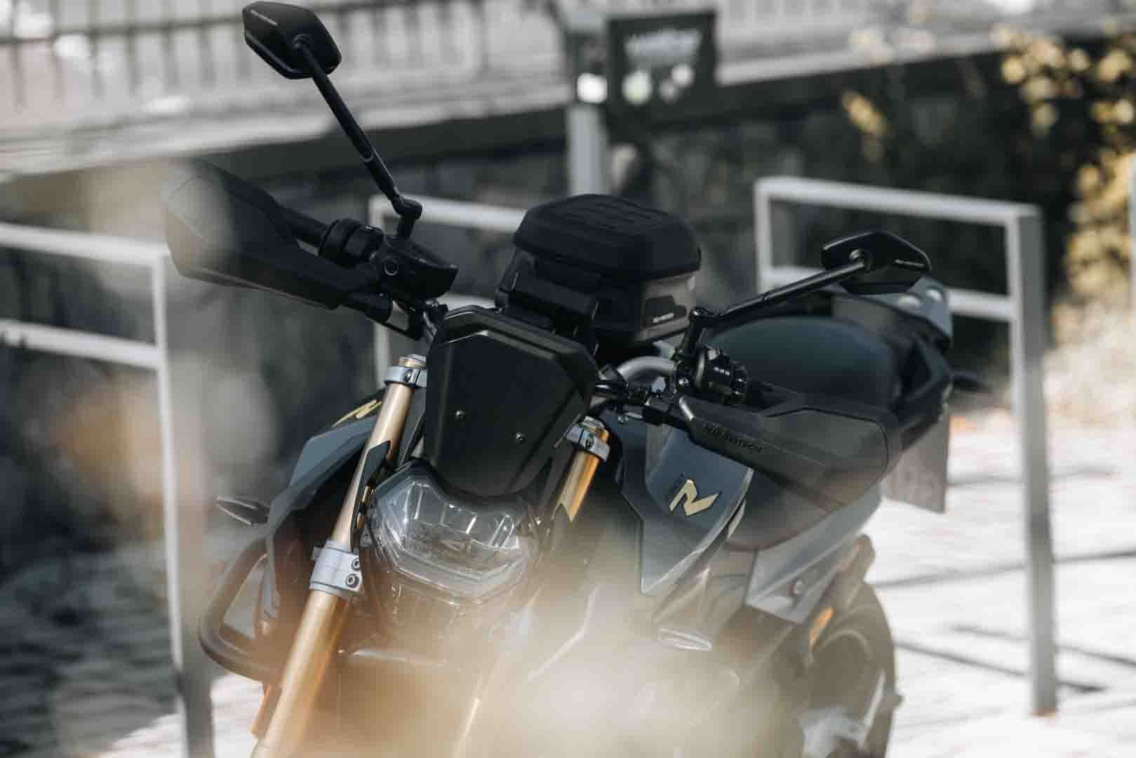 Sport handguard kit Black. For 22-mm handlebars. 1-point attachment. - Image 4
