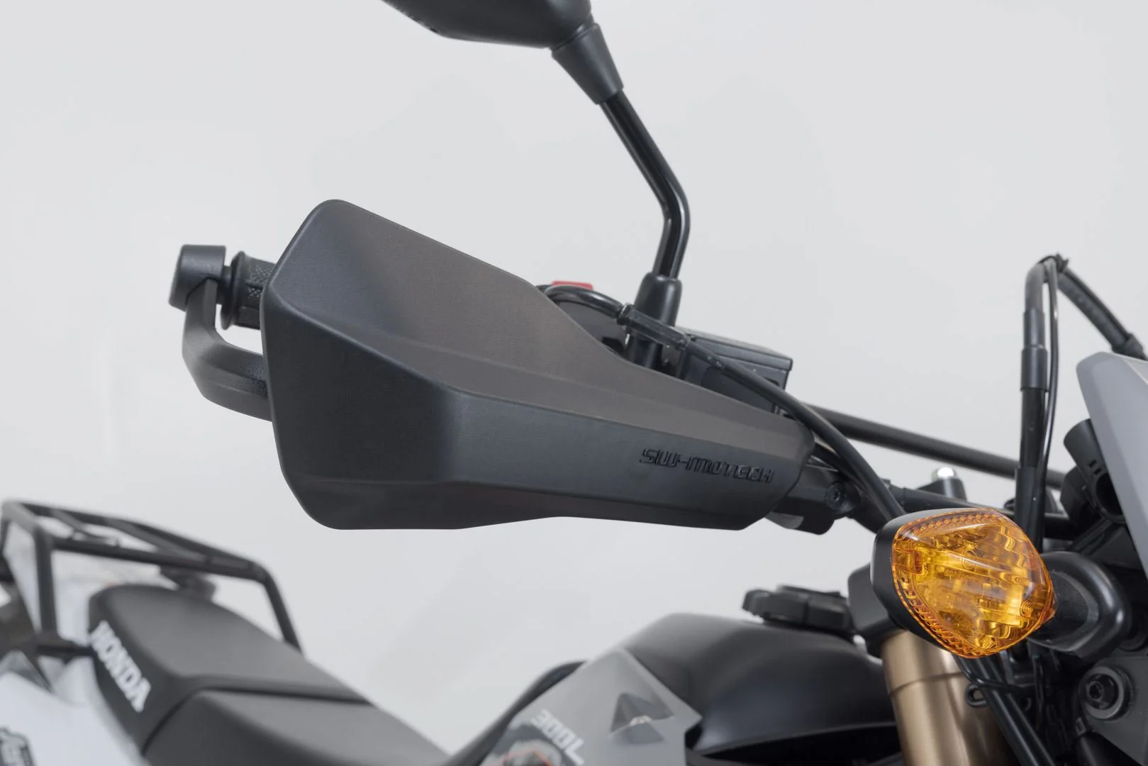 Sport handguard kit Black. Honda CRF300L Triumph Scrambler 400X. - Image 3