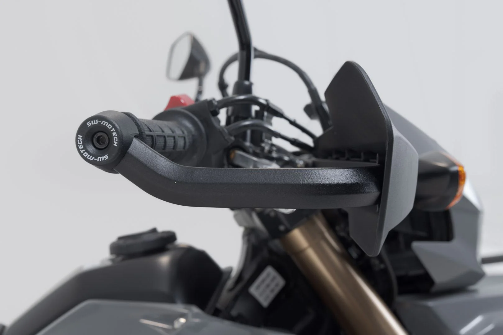 Sport handguard kit Black. Honda CRF300L Triumph Scrambler 400X. - Image 5
