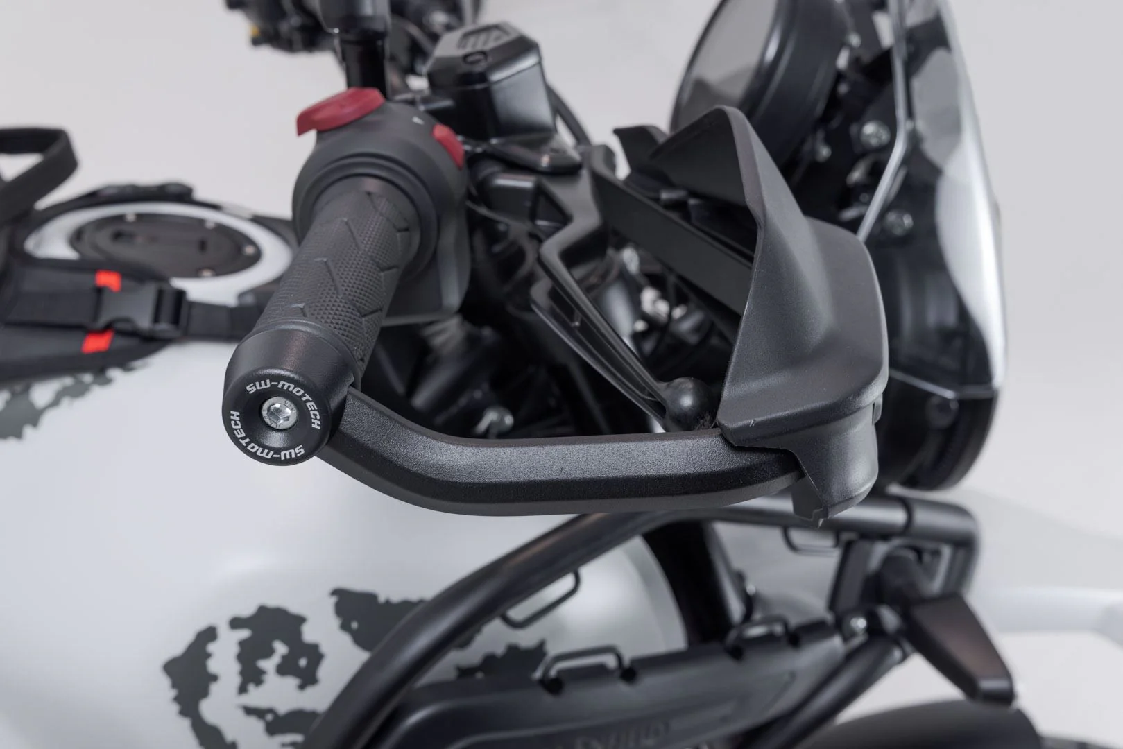 Sport handguard kit Black. Royal Enfield Himalayan 452 (23-). - Image 5