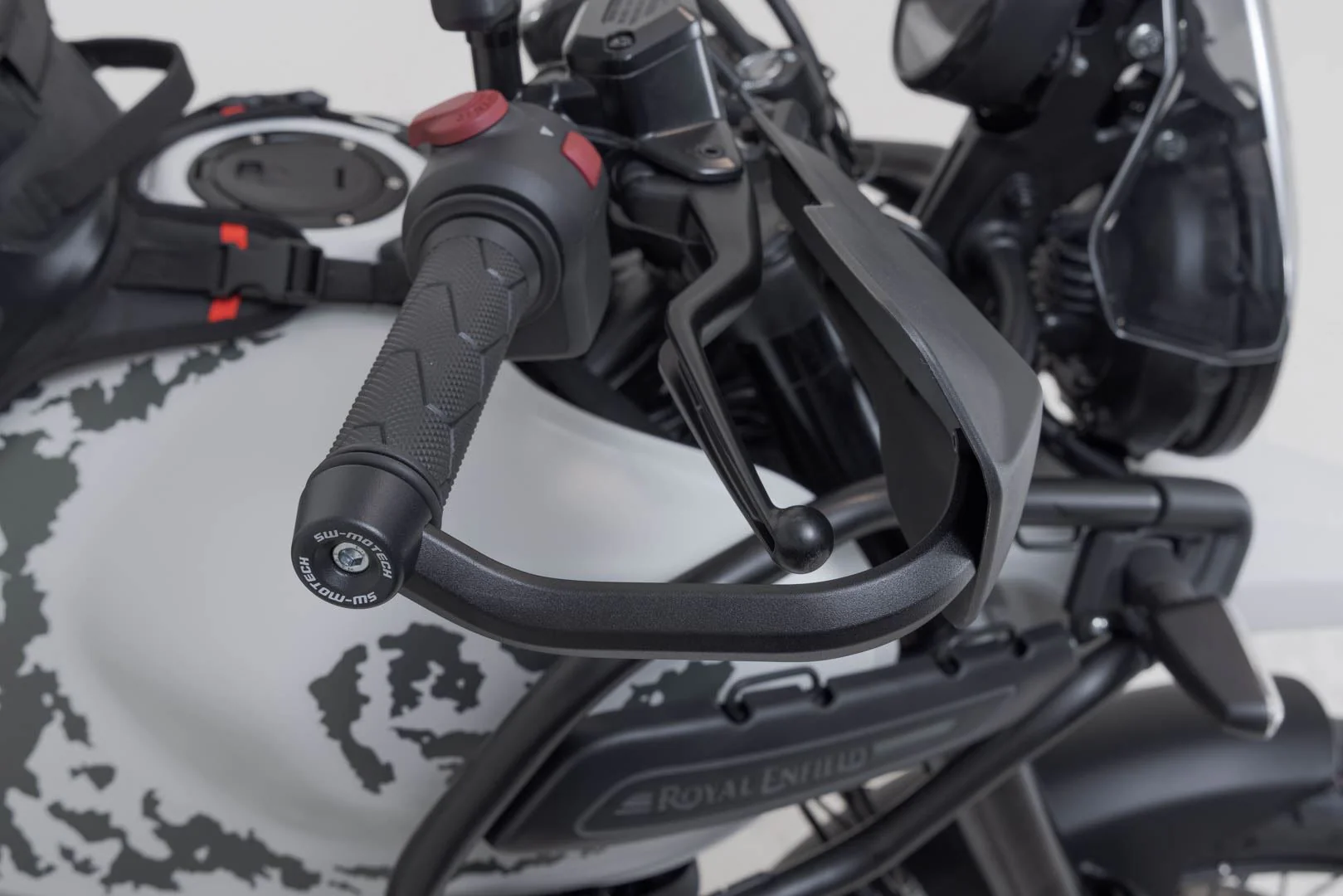 Sport handguard kit Black. Royal Enfield Himalayan 452 (23-). - Image 5