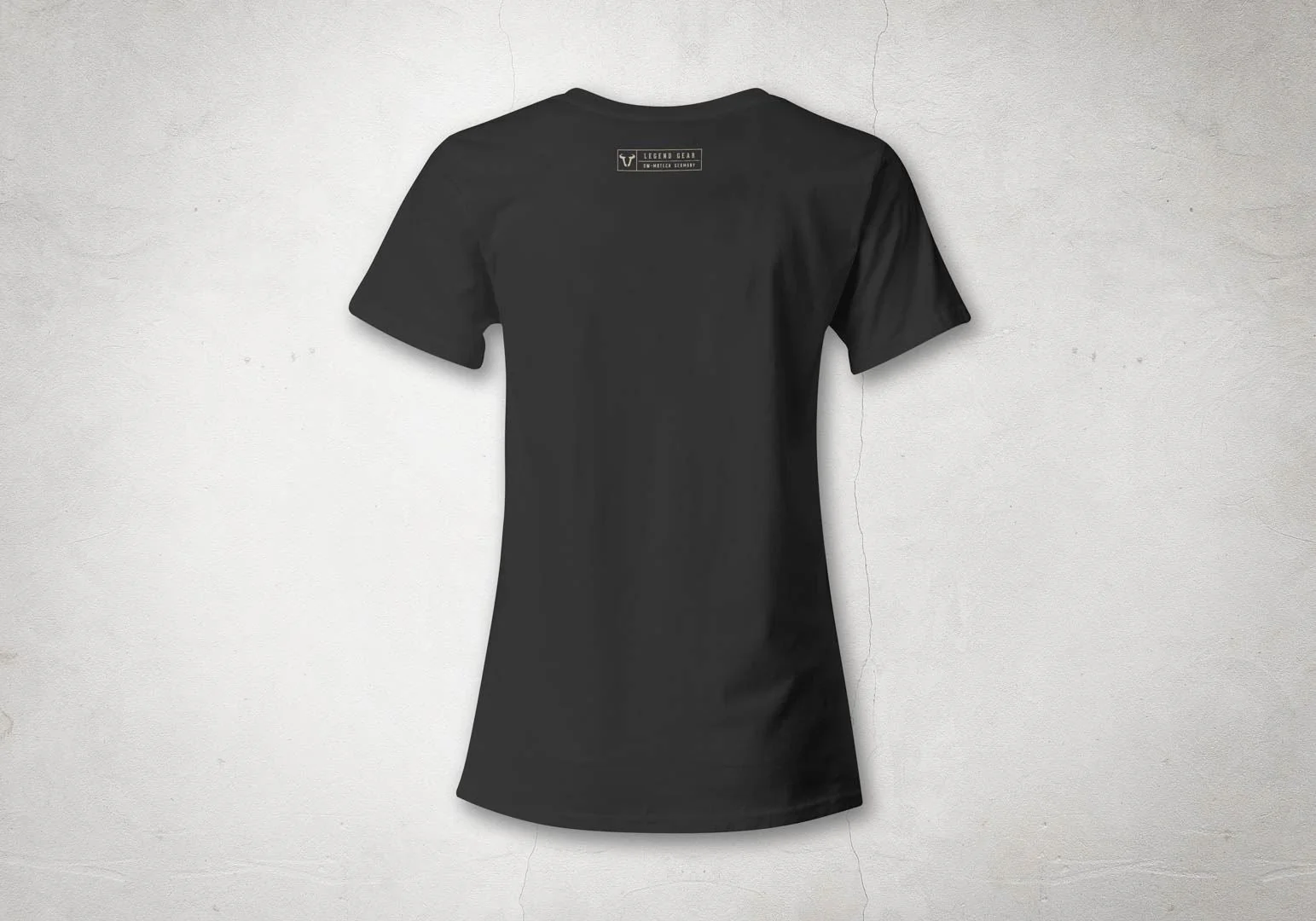 T-Shirt Legend Gear. Black. Women. Size XL. - Image 3