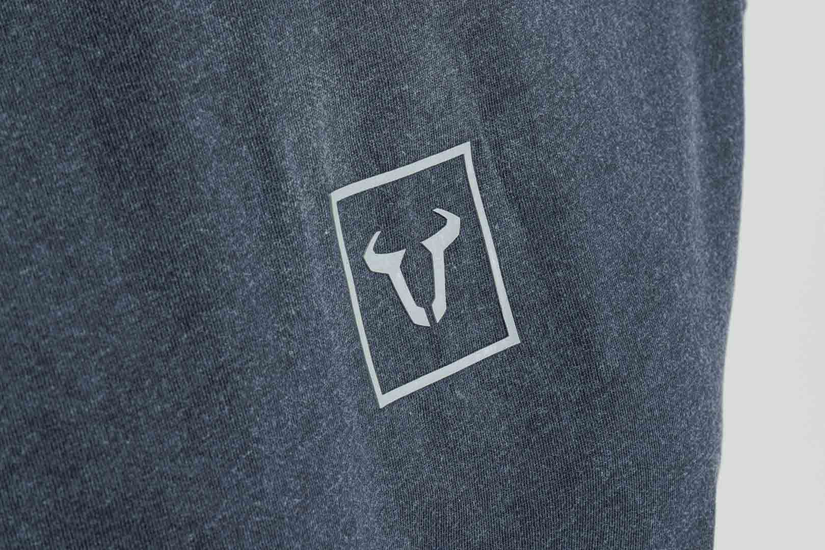 T-Shirt Unisex Riders Line Dark Grey. Optic Wash. Unisex. Size M. - Image 2