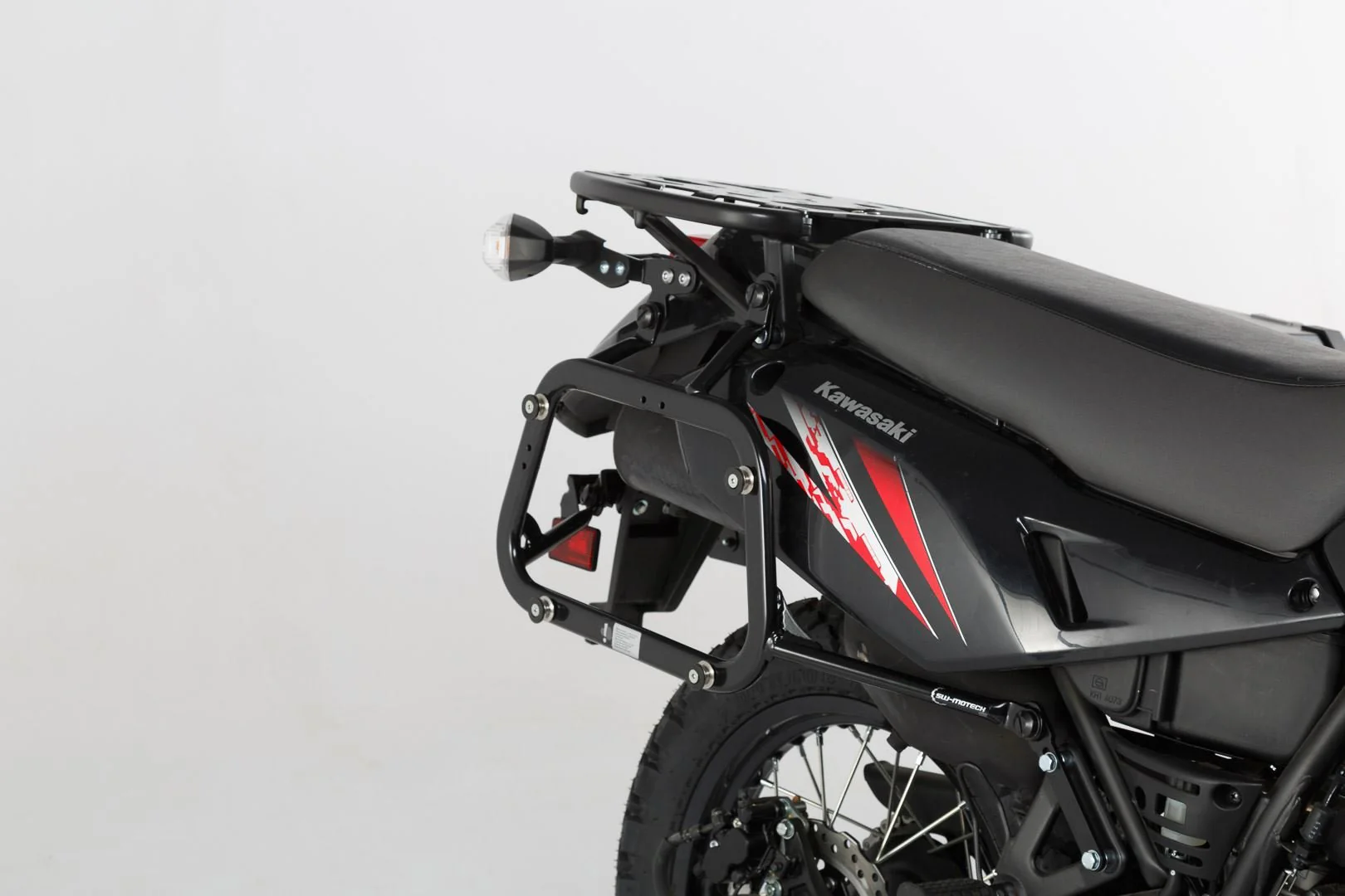 TRAX ADV Aluminium Case System 45/37 litre Kawasaki KLR 650 (08-) Silver - Image 2