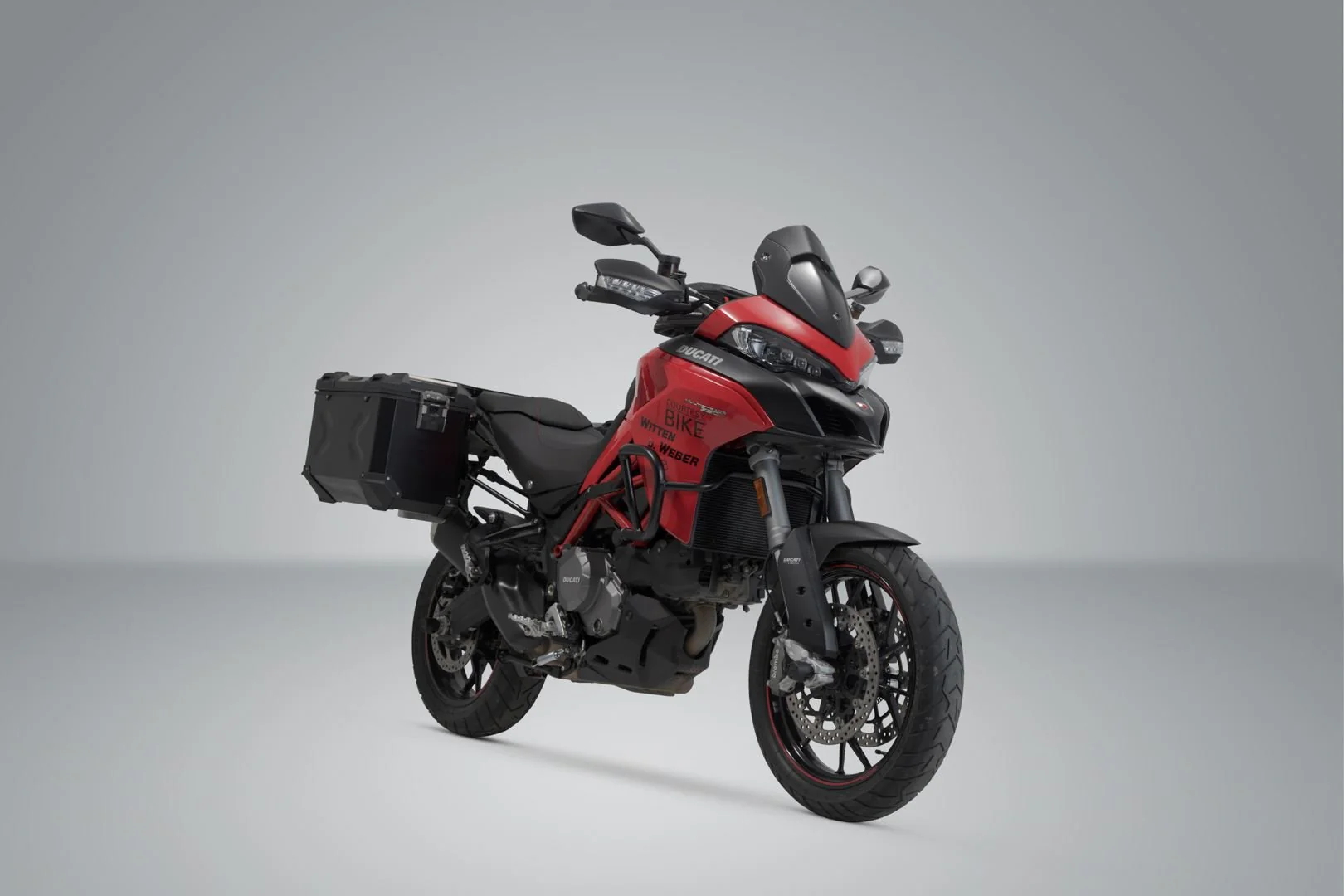 TRAX ADV Aluminium Case System 37/37 litre Ducati Multistrada 1200/1260/950 (15-) Black - Image 2