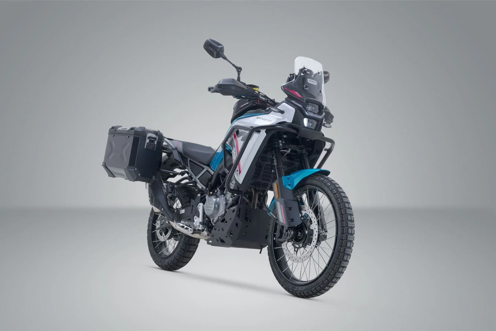 TRAX ADV aluminium case system Black. 45/37 l. CFMoto 450MT (23-). - Image 2