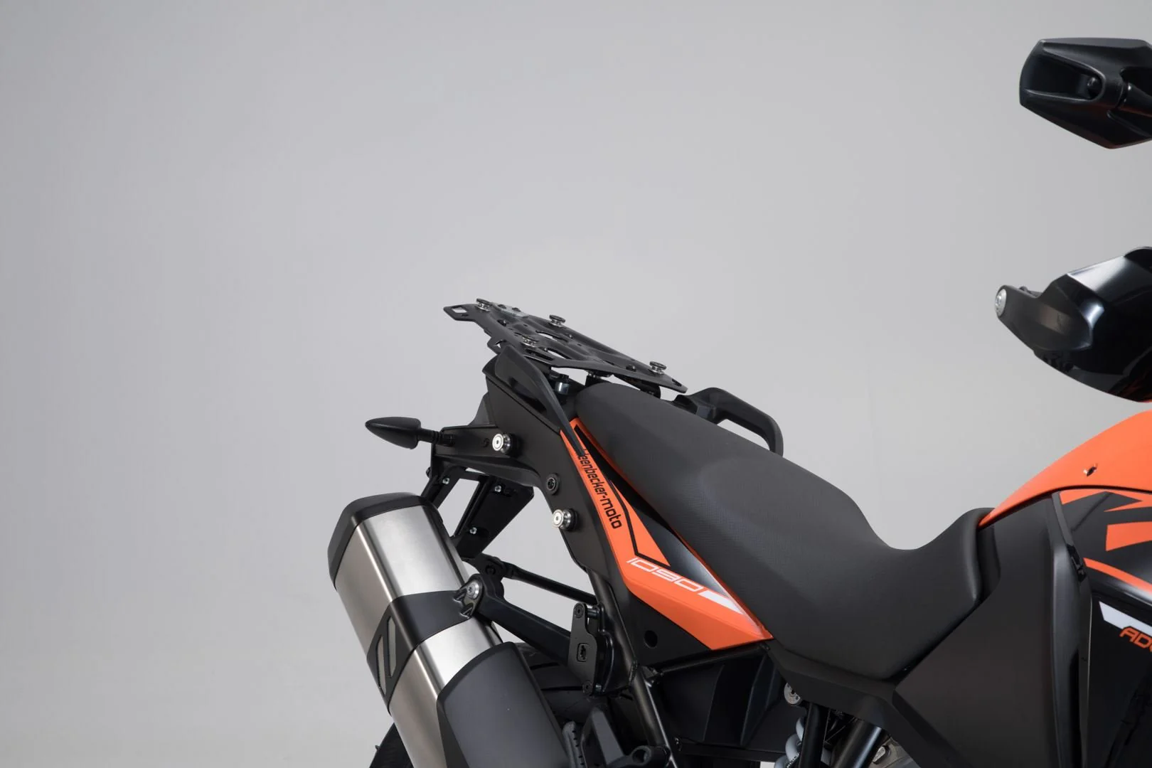 TRAX ADV Aluminium Case System 45/37 litre KTM 1050/1090/1190 Adv,1290 SAdv Black - Image 4